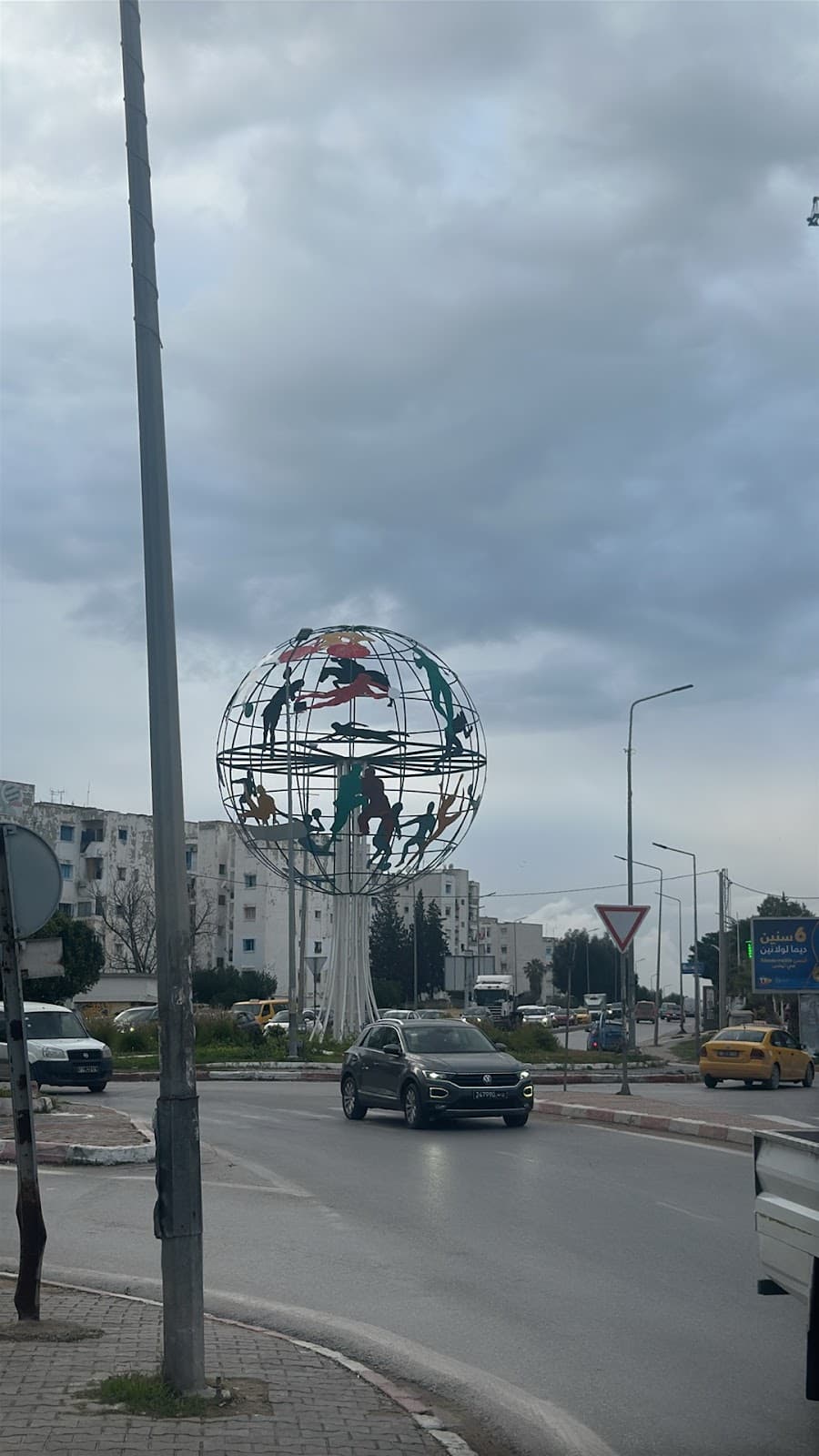 Skulptur für die Sportler