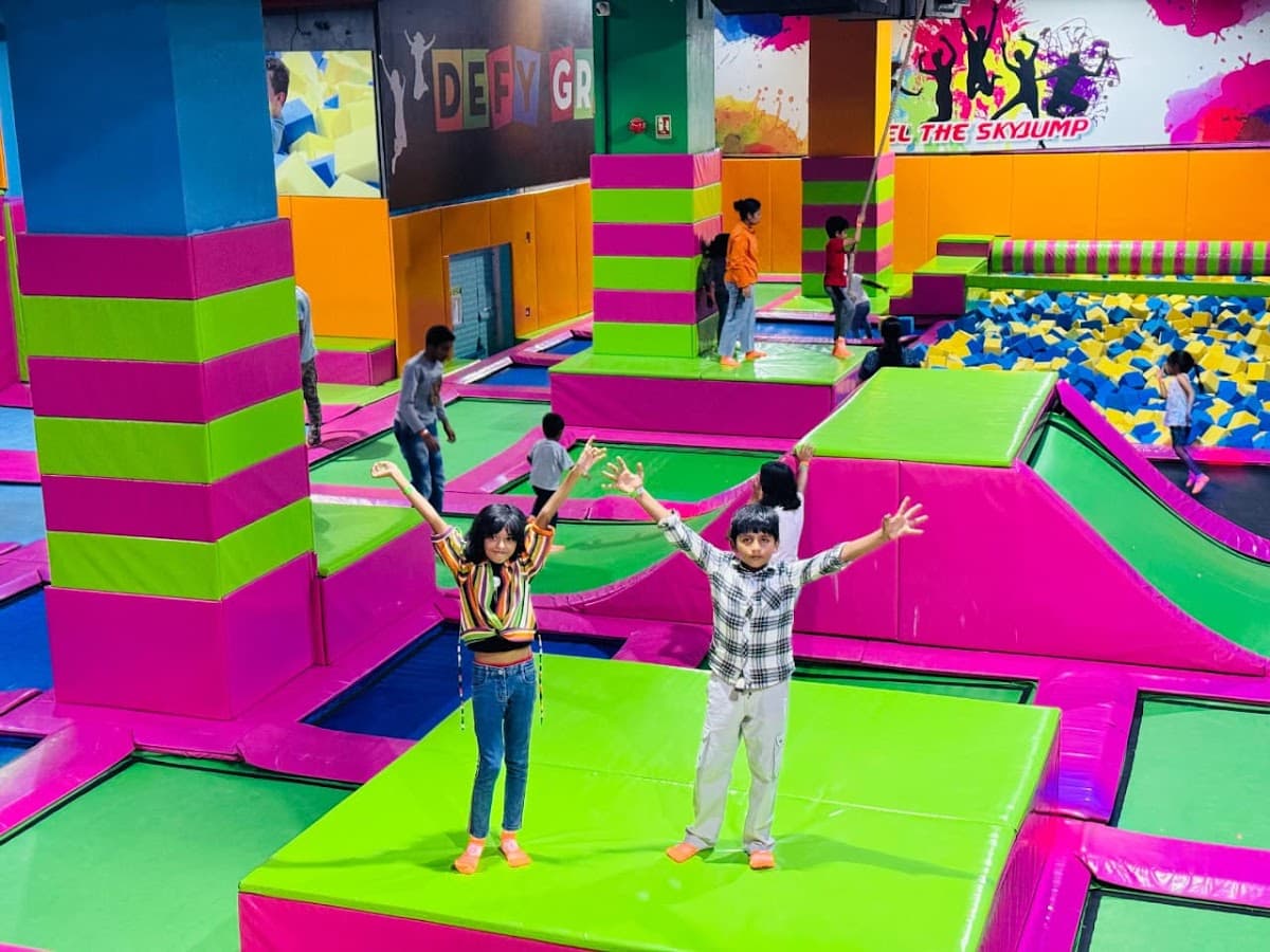 SkyJumper Amusement Park - Grand Square Mall | Soft Play for Kids | Trampoline | Laser Tag | Birthday Parties | School Trips thumbnail 2
