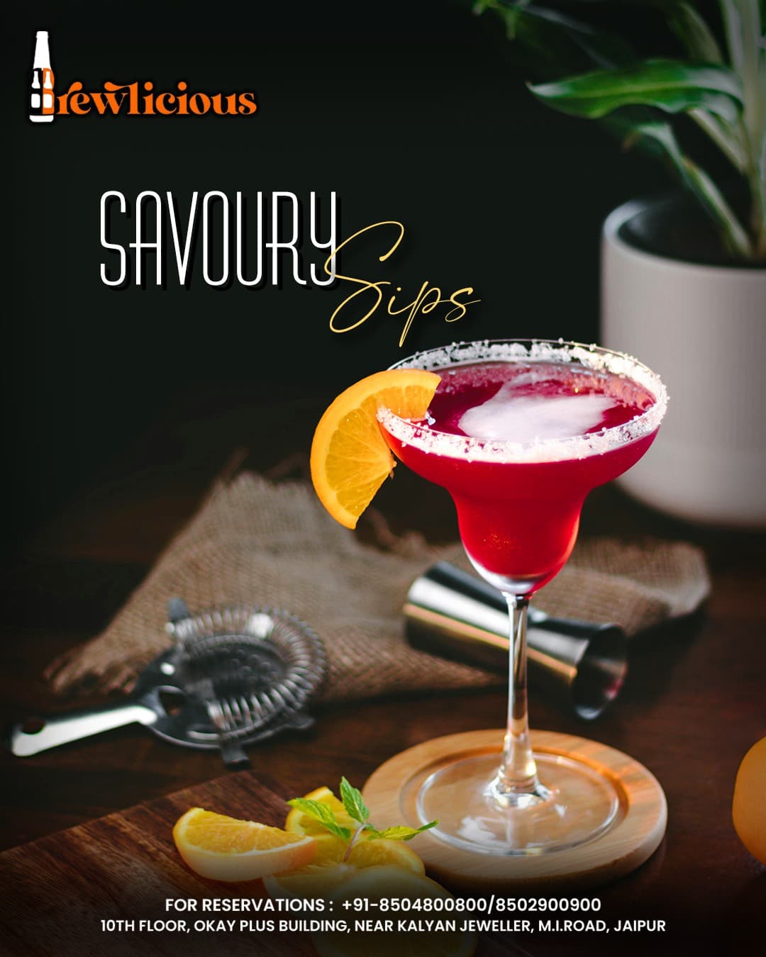 Brewlicious Rooftop Bar Restaurant in Jaipur thumbnail 2