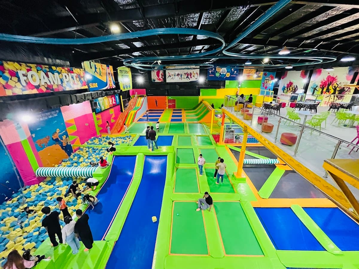 SkyJumper Trampoline Park - Delhi, Adventure Island | Birthday Parties | School Trips | Corporate Parties | Kitty Parties